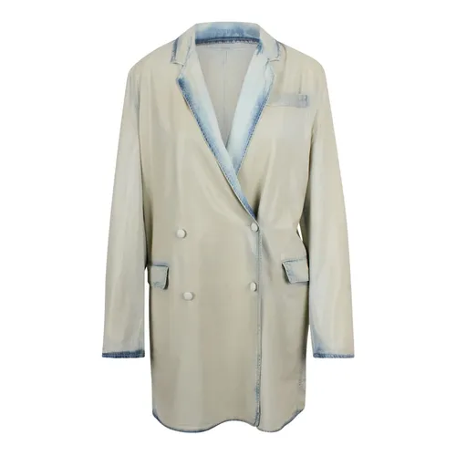 Coats > Double-Breasted Coats - - Diesel - Modalova