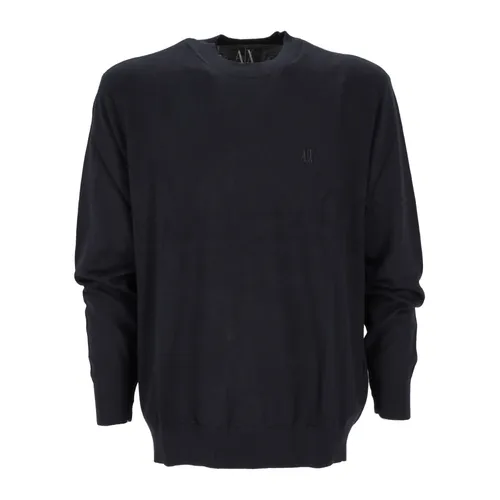 Knitwear > Round-neck Knitwear - - Armani Exchange - Modalova