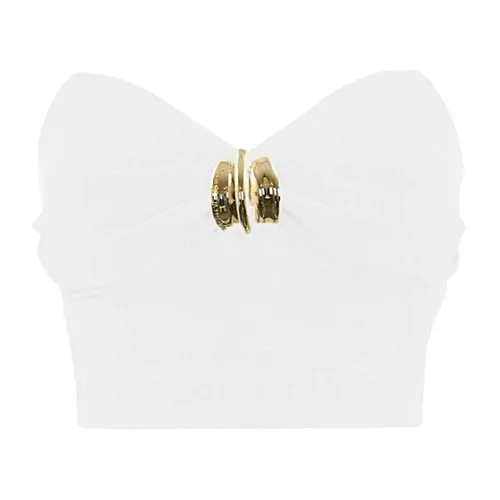 Tops > Sleeveless Tops - - Elisabetta Franchi - Modalova