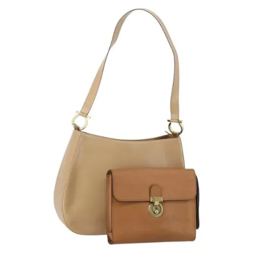 Pre-owned > Pre-owned Bags > Pre-owned Shoulder Bags - - Salvatore Ferragamo Pre-owned - Modalova