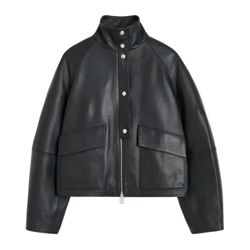 Jackets > Leather Jackets - - By Malene Birger - Modalova