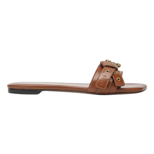 Shoes > Flip Flops & Sliders > Sliders - - Chloé - Modalova