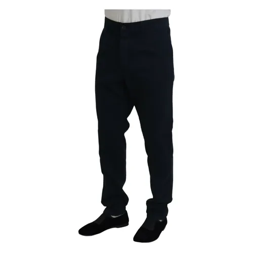 Trousers > Slim-fit Trousers - - Dolce & Gabbana - Modalova