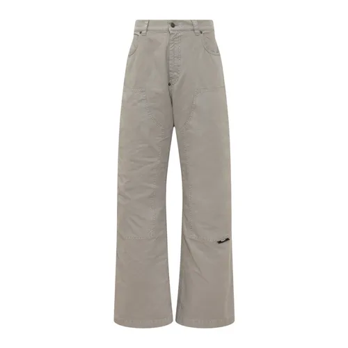 Trousers > Wide Trousers - - Msgm - Modalova