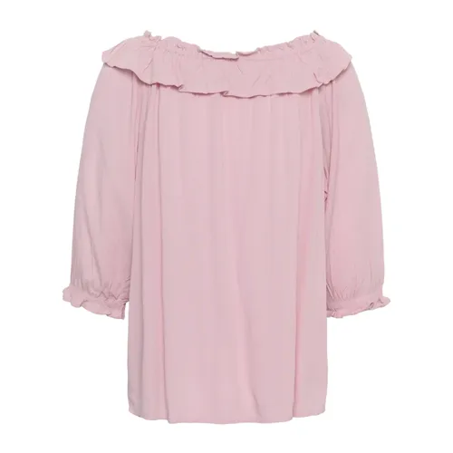 Blouses & Shirts > Blouses - - Cream - Modalova