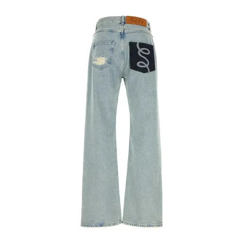Séfr - Jeans > Wide Jeans - Blue - Séfr - Modalova