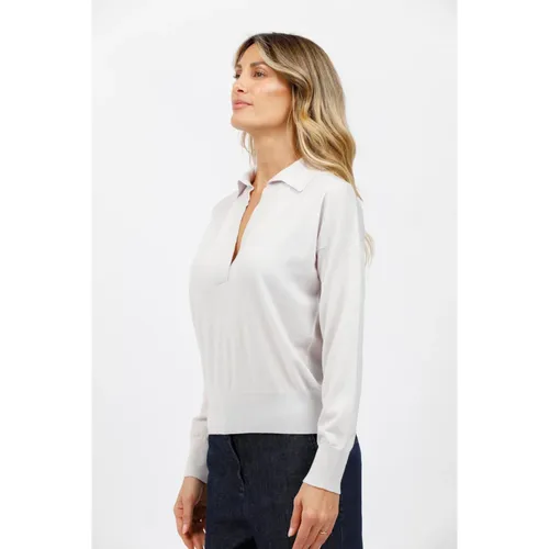 Knitwear > V-neck Knitwear - - Alpha Studio - Modalova