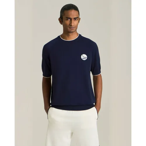 Kiton - Tops > T-Shirts - Blue - Kiton - Modalova