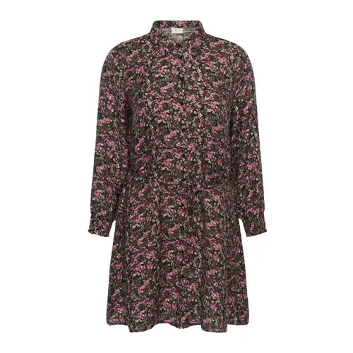 Dresses > Day Dresses > Shirt Dresses - - Kaffe Curve - Modalova
