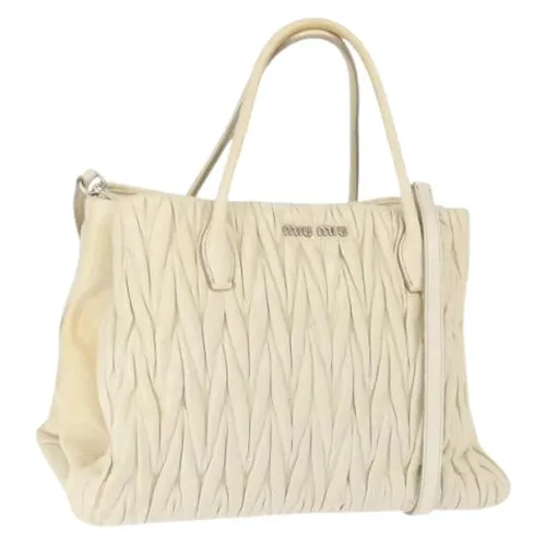 Pre-owned > Pre-owned Bags > Pre-owned Handbags - - Miu Miu Pre-owned - Modalova