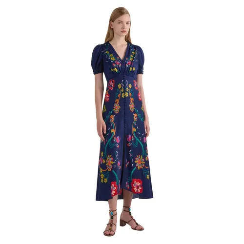 Dresses > Day Dresses > Midi Dresses - - Saloni - Modalova