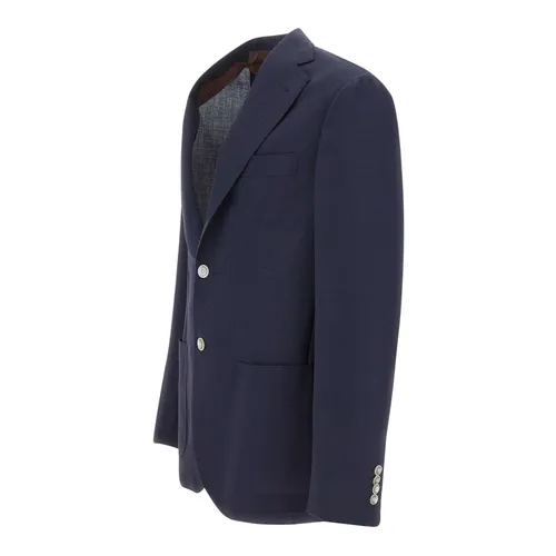 Barba - Jackets > Blazers - Blue - Barba - Modalova