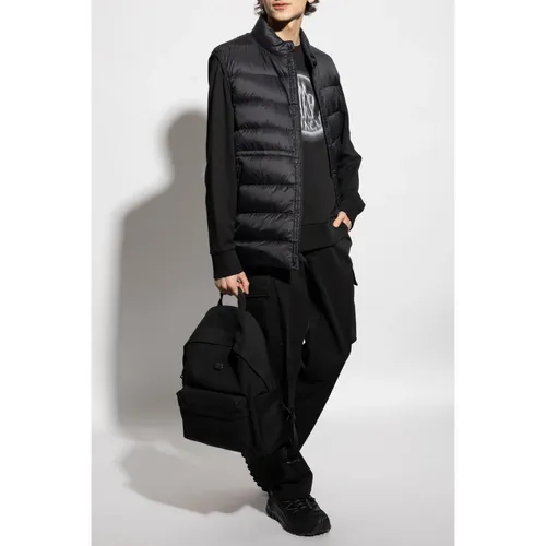 Moncler - Jackets > Vests - Black - Moncler - Modalova