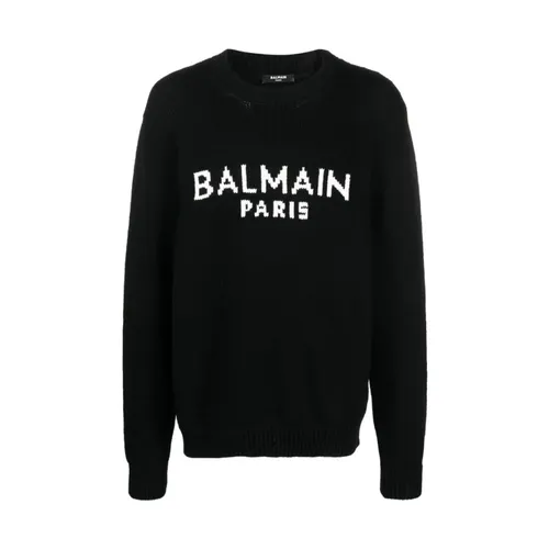 Knitwear > Round-neck Knitwear - - Balmain - Modalova