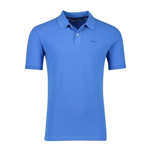 Gant - Tops > Polo Shirts - Blue - Gant - Modalova