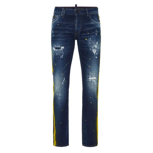 Jeans > Straight Jeans - - Philipp Plein - Modalova