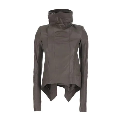 Jackets > Leather Jackets - - Rick Owens - Modalova