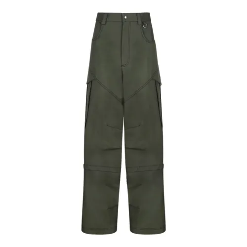 Trousers > Straight Trousers - - Off White - Modalova