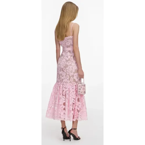Dresses > Day Dresses > Midi Dresses - - Self Portrait - Modalova