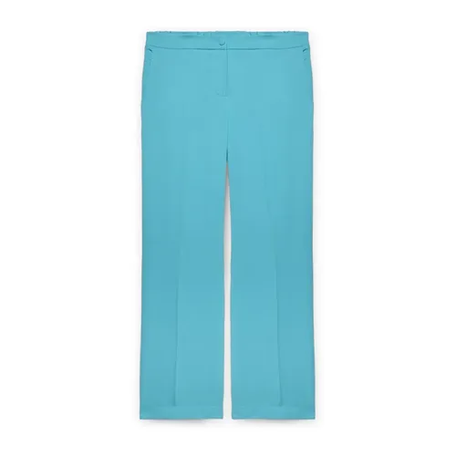 Trousers > Straight Trousers - - Fiorella Rubino - Modalova