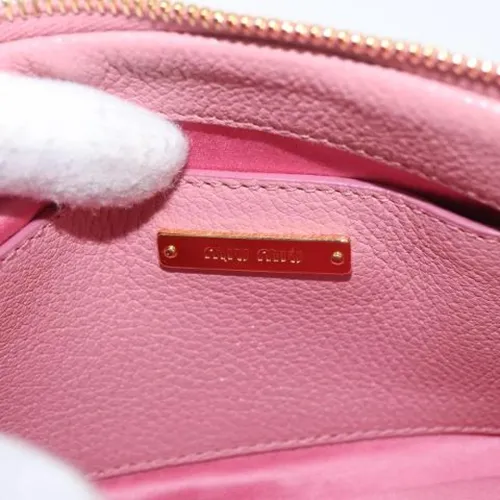 Pre-owned > Pre-owned Bags > Pre-owned Cross Body Bags - - Miu Miu Pre-owned - Modalova