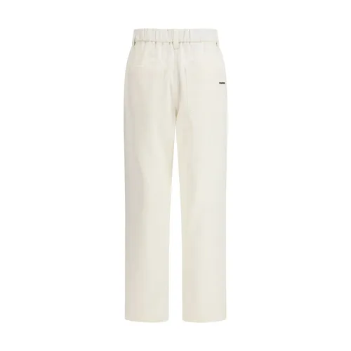 Trousers > Straight Trousers - - Brunello Cucinelli - Modalova