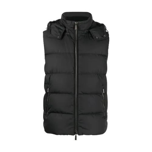 Moorer - Jackets > Vests - Black - Moorer - Modalova