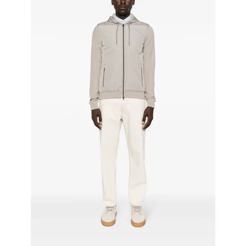 Sweatshirts & Hoodies > Zip-throughs - - Herno - Modalova