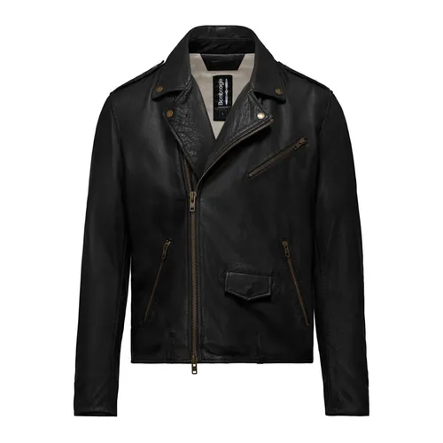 Jackets > Leather Jackets - - BomBoogie - Modalova