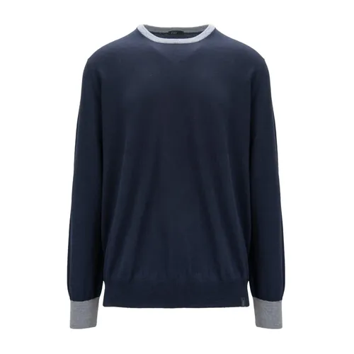 Knitwear > Round-neck Knitwear - - Fay - Modalova