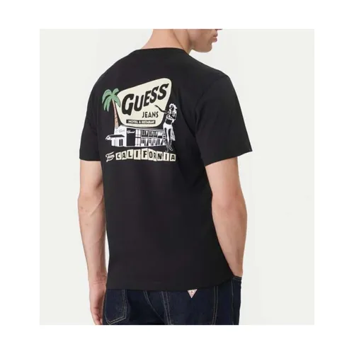 Guess - Tops > T-Shirts - Black - Guess - Modalova
