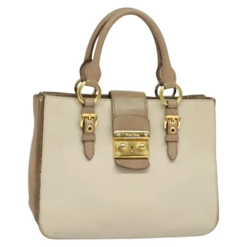 Pre-owned > Pre-owned Bags > Pre-owned Handbags - - Miu Miu Pre-owned - Modalova