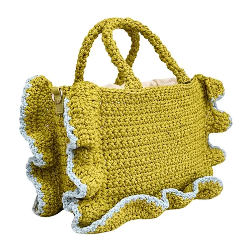 Twinset - Bags > Handbags - Green - Twinset - Modalova