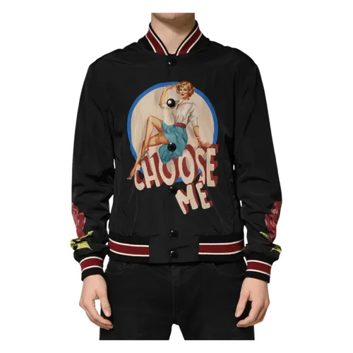 Jackets > Bomber Jackets - - Dolce & Gabbana - Modalova