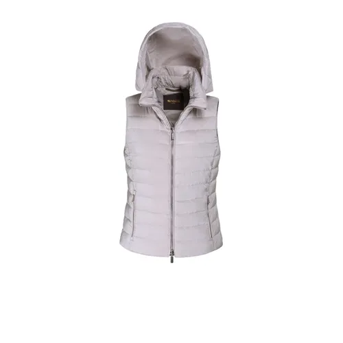 Moorer - Jackets > Vests - White - Moorer - Modalova