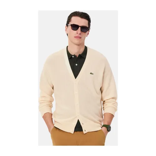 Knitwear > Cardigans - - Lacoste - Modalova