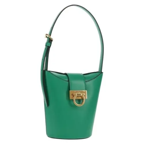 Pre-owned > Pre-owned Bags > Pre-owned Bucket Bags - - Salvatore Ferragamo Pre-owned - Modalova
