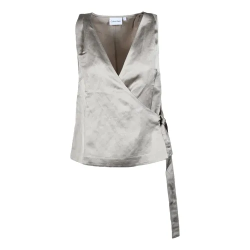 Tops > Sleeveless Tops - - Calvin Klein - Modalova
