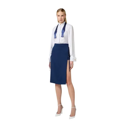 Blouses & Shirts > Shirts - - Elisabetta Franchi - Modalova