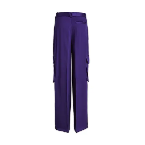 Trousers > Straight Trousers - - Versace - Modalova