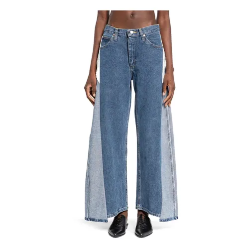 Jeans > Wide Jeans - - E.l.v. Denim - Modalova