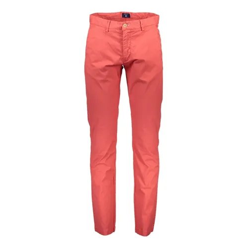 Gant - Trousers > Chinos - Red - Gant - Modalova