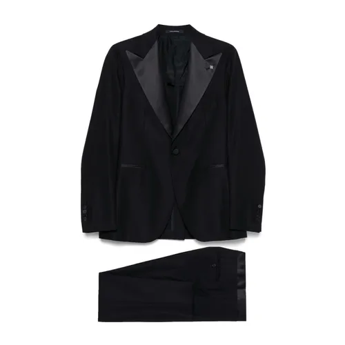 Suits > Suit Sets > Single Breasted Suits - - Tagliatore - Modalova