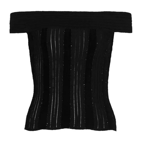 Knitwear > Round-neck Knitwear - - Balmain - Modalova