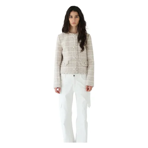 Jackets > Tweed Jackets - - Designers Remix - Modalova