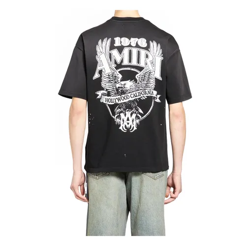 Amiri - Tops > T-Shirts - Black - Amiri - Modalova
