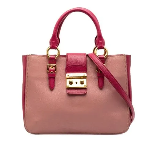 Pre-owned > Pre-owned Bags > Pre-owned Handbags - - Miu Miu Pre-owned - Modalova