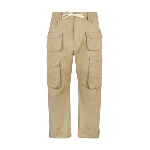Trousers > Straight Trousers - - Dsquared2 - Modalova