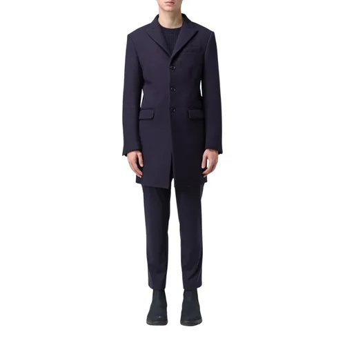 Coats > Single-Breasted Coats - - Daniele Alessandrini - Modalova