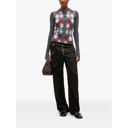 Knitwear > Round-neck Knitwear - - Ganni - Modalova